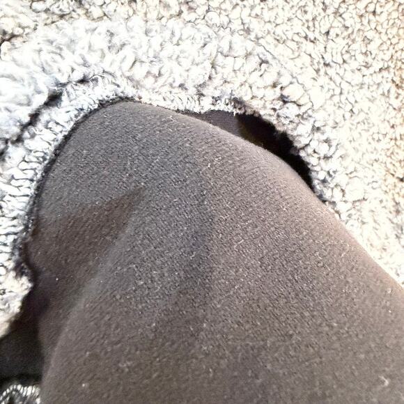 Women’s Soft & Cozy Gray Sherpa Fleece 1/4 Zip Thick Pullover Plus Sz 2X Fleece - Picture 8 of 8